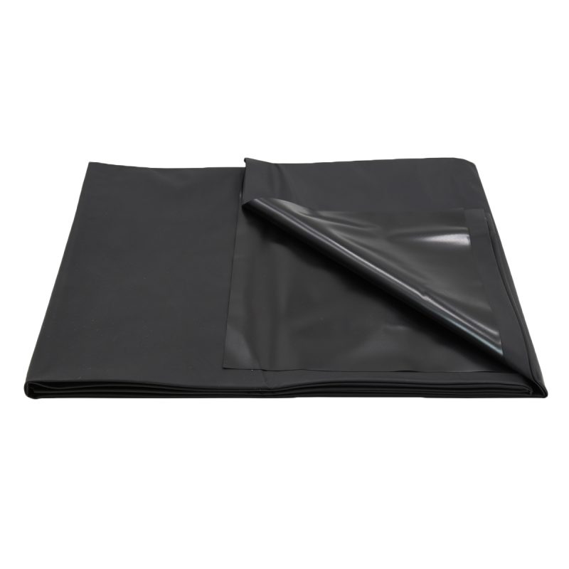 PVC Waterproof Bed Sheet - Black