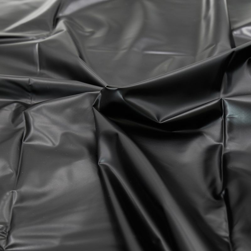 PVC Waterproof Bed Sheet Black